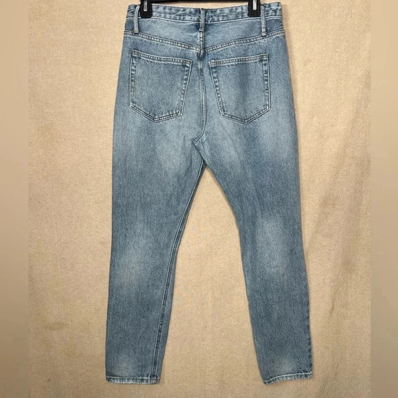Twelve by OnTwelfth Women's Distressed Blue Jeans Size 29 High Rise - Picture 3 of 12